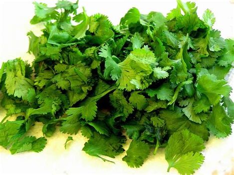Coriander contains vitamins A, B and C, which are beneficial for male potency.